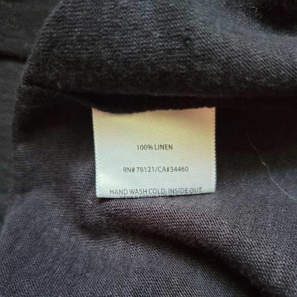 Eileen Fisher Oversized Linen Tank Top - Picture 7 of 8